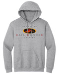 New Mexico Rail Runner Gray Adult Hoodie