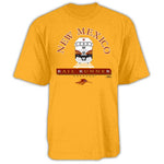 Train Approaching Gold Adult T-Shirt