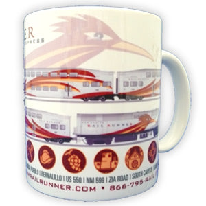 Rail Runner Station Logos 15oz Coffee Mug