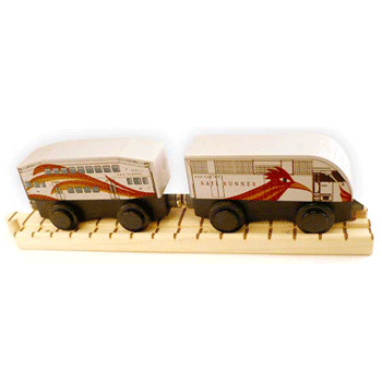 Rail Runner Wooden Train Set